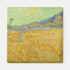 Íman Vincent van Gogh - Wheatfield com um Receptor