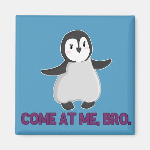Íman Vindo em mim, ímã do pinguim de Bro