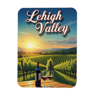 Íman Vineyard na Viagem da Pensilvânia de Lehigh Valley