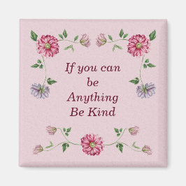 Íman Vinha Floral Rosa e Púrpura