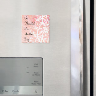 Íman Vinhas cor-de-rosa Inspiração Floral Personalizada