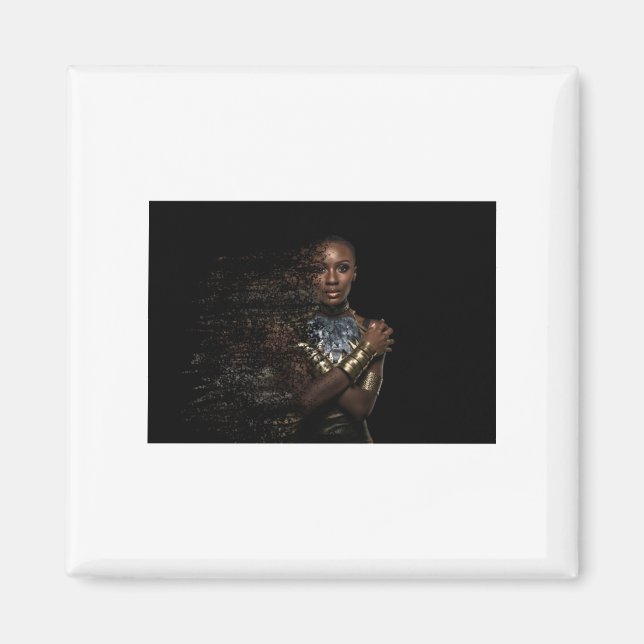 Íman Vinheta de Dispersão de Rainha Negra (Frente)