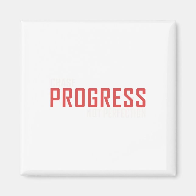 Íman Vinheta de Perfeição de Progresso de Chase Não (Frente)