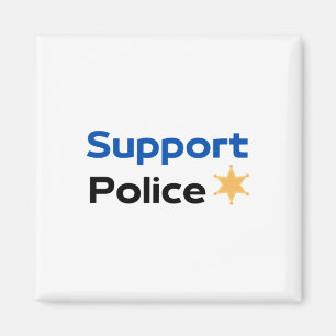 Íman Vinheta de Polícia de Suporte1