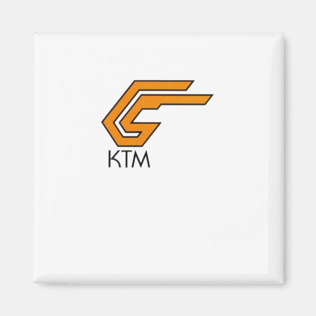 Íman Vinheta do logotipo Ktm1 (Frente)