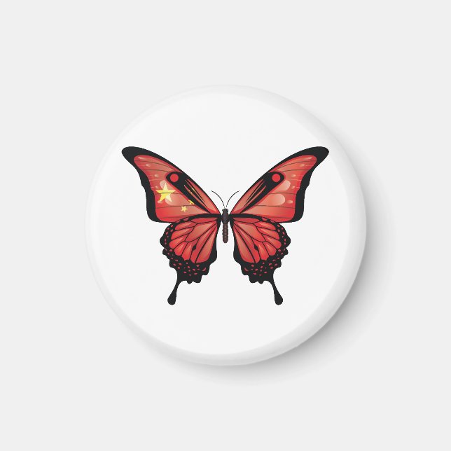 Íman Vinheta Indicadora da Borboleta (Frente)