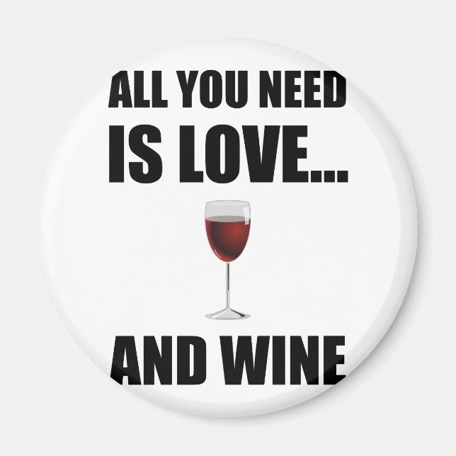 Íman Vinho De Amor (Frente)