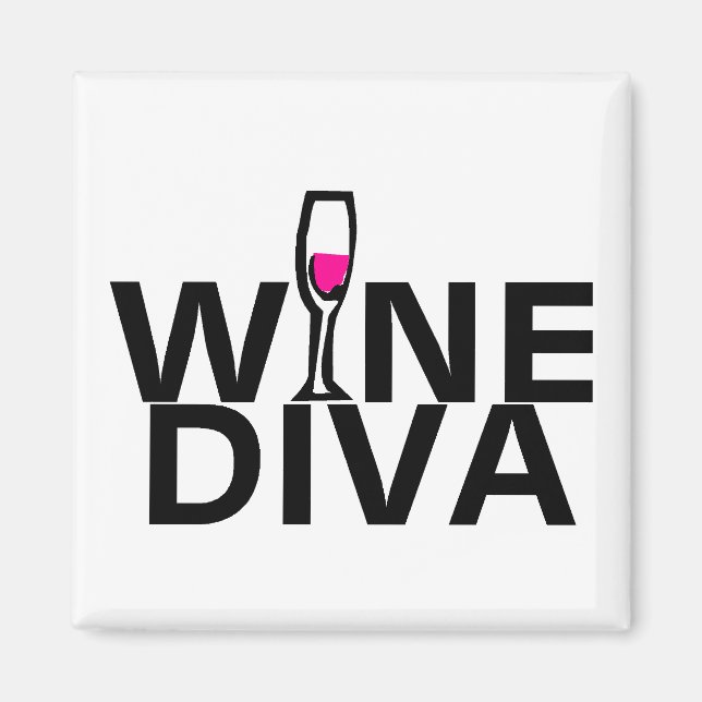 Íman Vinho Diva (Frente)