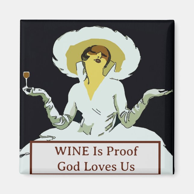 Íman Vinho é prova, editar texto (Frente)