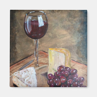 Íman Vinho e queijo