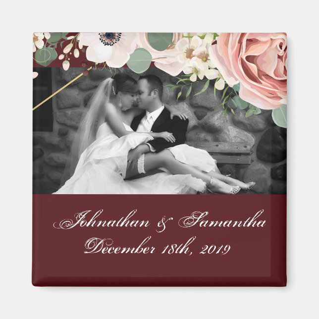 Íman Vinho Geométrico do Magnet Personalizado (Frente)