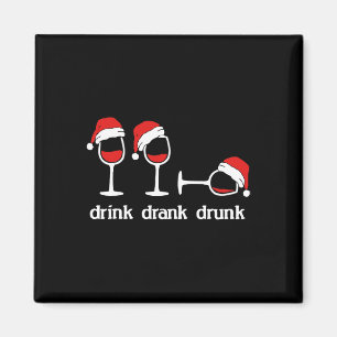 Íman Vinho Tinto Natal Gl Beber Bebi Bebido Natal