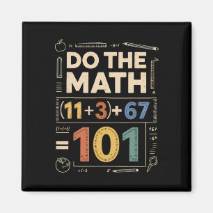 Íman Vintage 100 Dias Escola Equação Matemática Faça a 