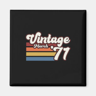 Íman Vintage 1971 50th Birthday March