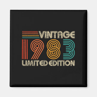 Íman Vintage 1983 Limited Edition Clique em 1983 Men Wo