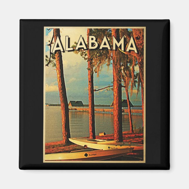 Íman Vintage Alabama (Frente)