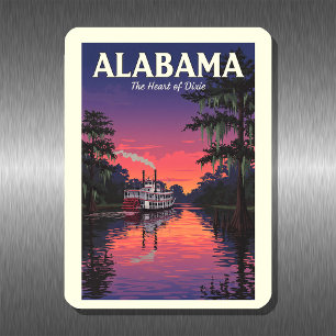 Íman Vintage Alabama