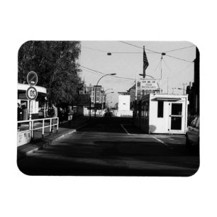 Íman Vintage Alemanha Border posta East West Berlin