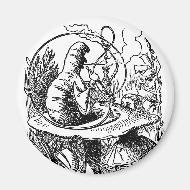 Íman Vintage Alice no País das Maravilhas (Frente)