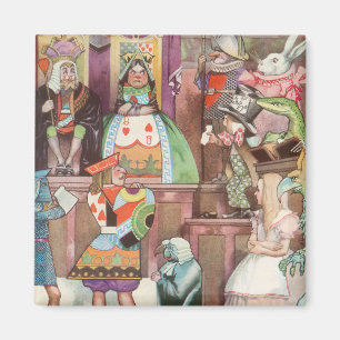 Íman Vintage Alice no País das Maravilhas, Rainha dos C