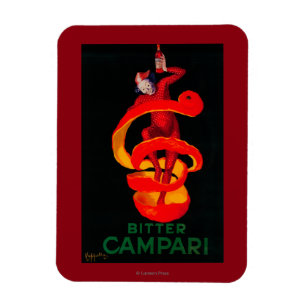 Íman Vintage amargo PosterEurope de Campari