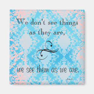 Íman Vintage Anais Nin Quote Magnet