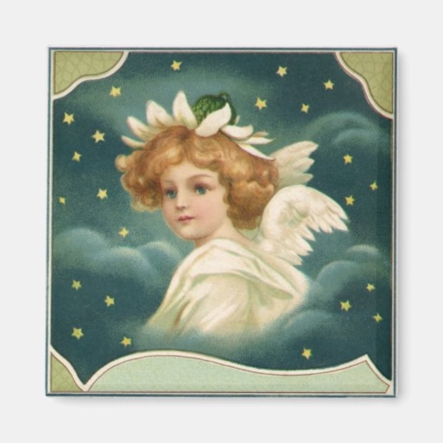 Íman Vintage Angel Magnet (Frente)
