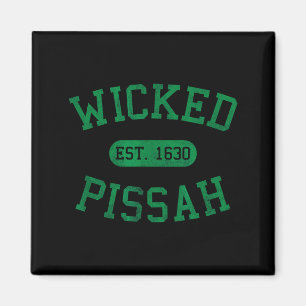 Íman Vintage Angustiado Wicked Ah Boston Ma Gag Bostoni
