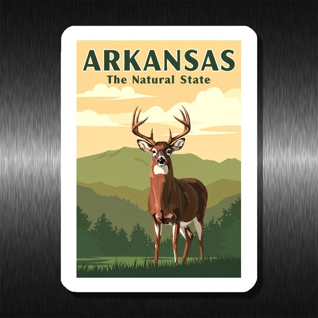 Íman Vintage Arkansas (Criador carregado)