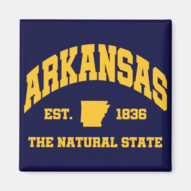 Íman Vintage Arkansas (Frente)