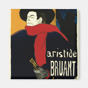 Íman Vintage Art Nouveau Embaixadores, Toulouse Lautrec