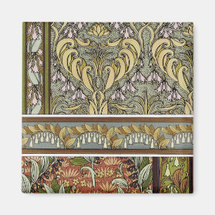 Íman Vintage Art Nouveau Solomon's Seal, M.P. Verneuil