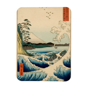 Íman Vintage Art Sea of Satta Hiroshige