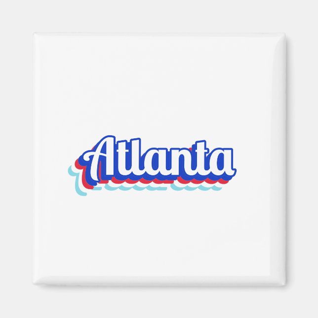 Íman Vintage Atlanta (Frente)