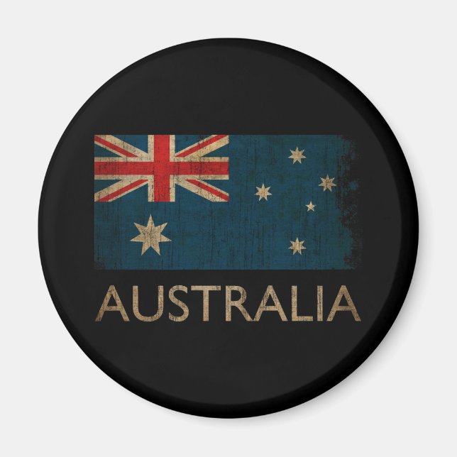 Íman Vintage Austrália (Frente)
