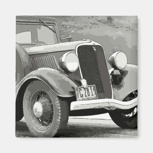 Íman Vintage Auto Magnet