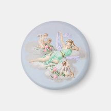 Vintage Barroco Pastel Angels