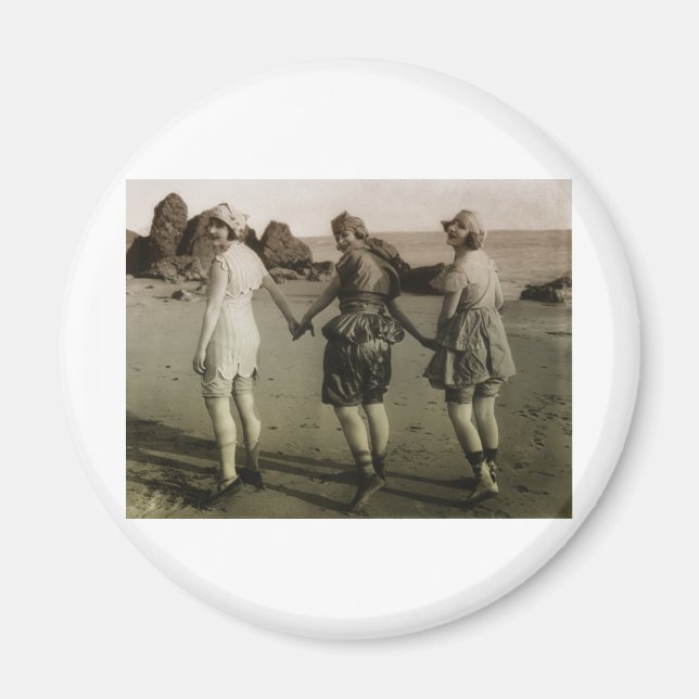 Íman Vintage Bathing Beauties (Frente)