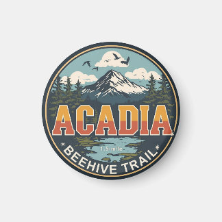 Íman Vintage beehive trail Acadia National park gifts