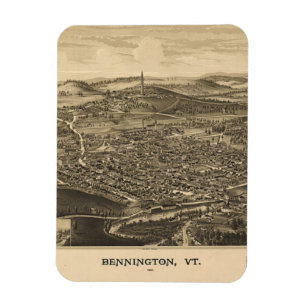 Íman Vintage Bennington, Vermont