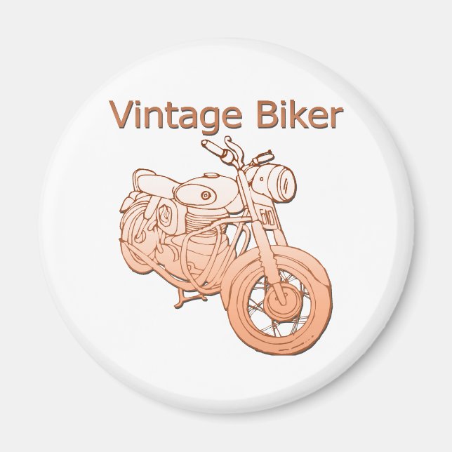Íman Vintage Biker (Frente)