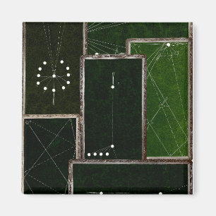 Íman Vintage Billiards Mesa Piscina Mesa Tubarões de Pi