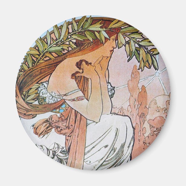 Íman Vintage Blue Moon Goddese (Frente)