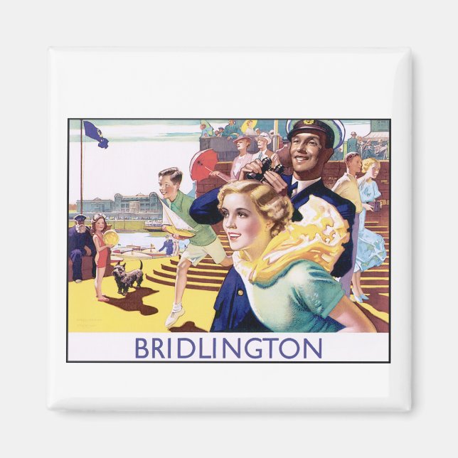 Íman Vintage Bridlington (Frente)