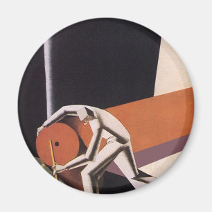 Íman Vintage Business, Art Deco Tecidos e têxteis