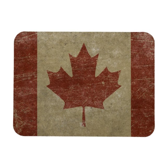 Íman Vintage Canada Flag (Horizontal)