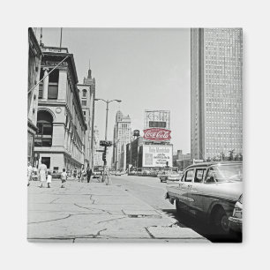 Íman Vintage Chicago Michigan Avenue Colorsplash décad