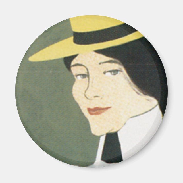 Íman Vintage Chicago Tênis Poster (Frente)