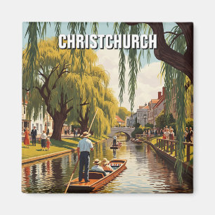 Íman Vintage ChristChurch, Rio Avon Nova Zelândia