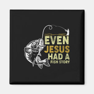 Íman Vintage Christian Pai Pescarando Até Jesus Tinha F